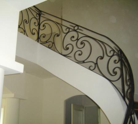 Rampe d'escalier en fer forgé Rampe Escaliers Bayonne